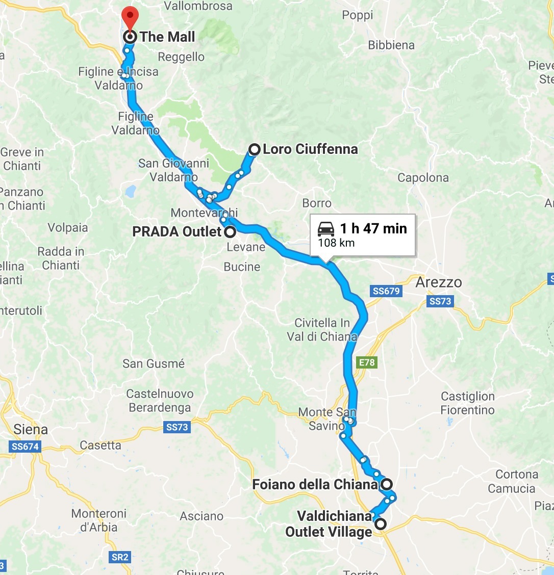 Week end shopping Toscana