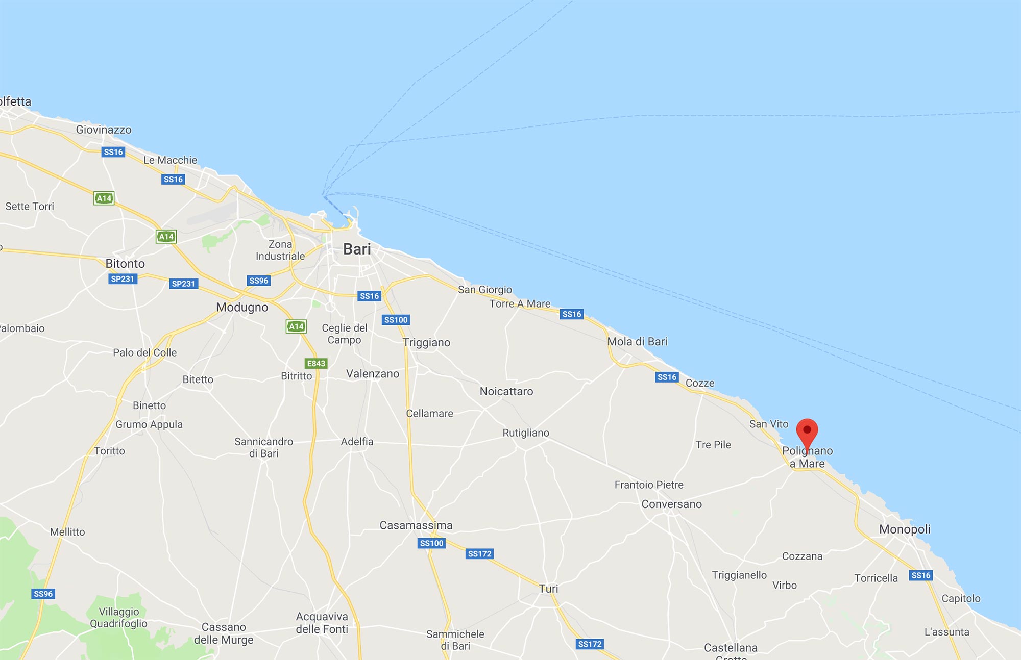 Mappa Puglia
