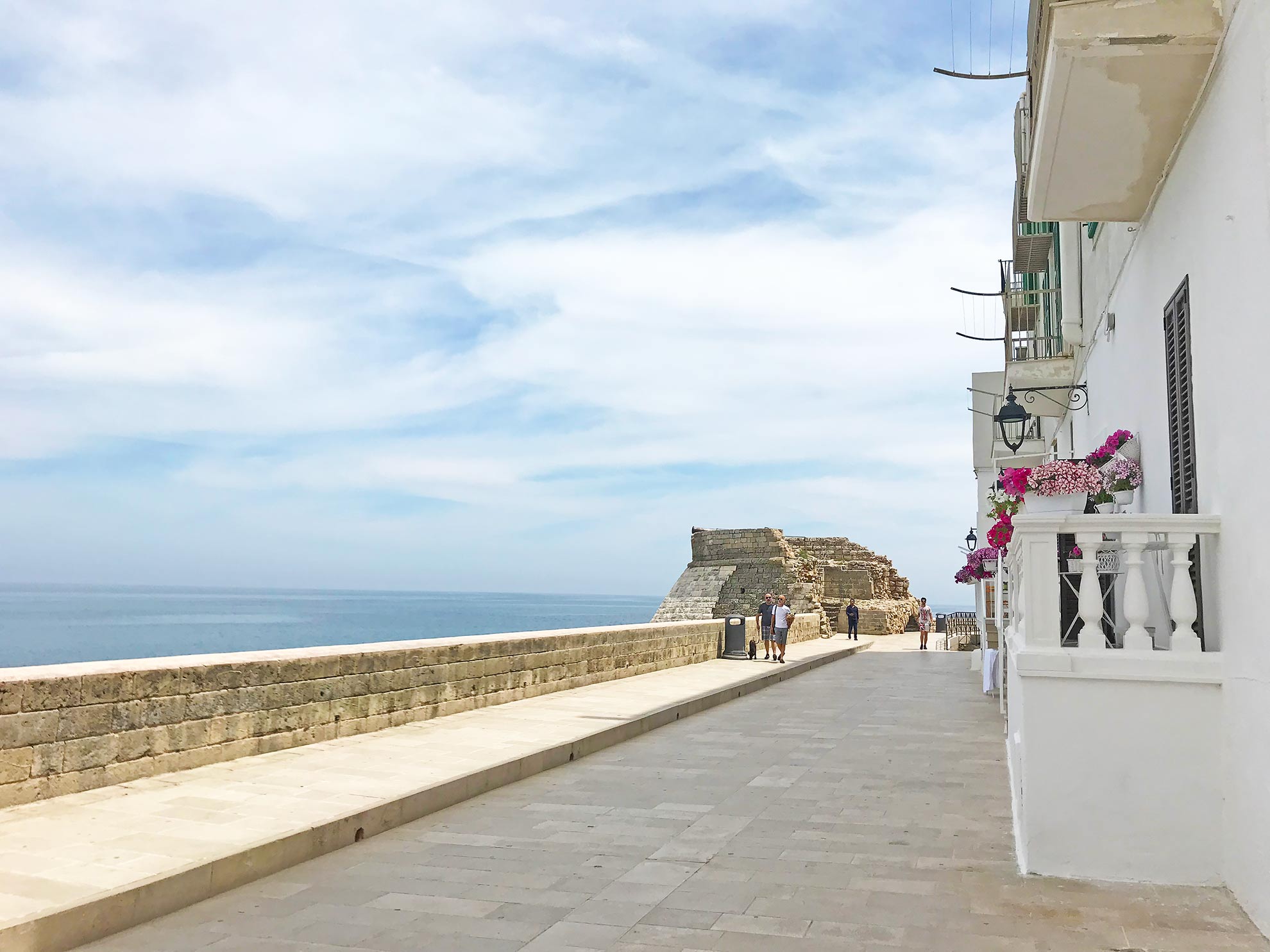 Il lungomare di Monopoli